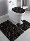 3pcs Toilet floor mat