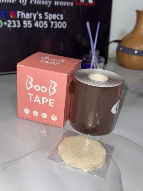 Boob tape + free nipple covers (dark skin)